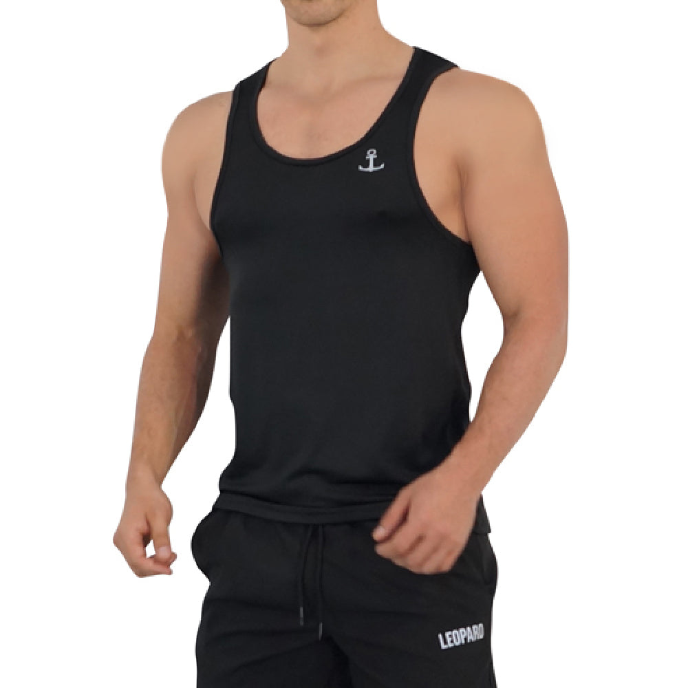 Light Running Tank Black