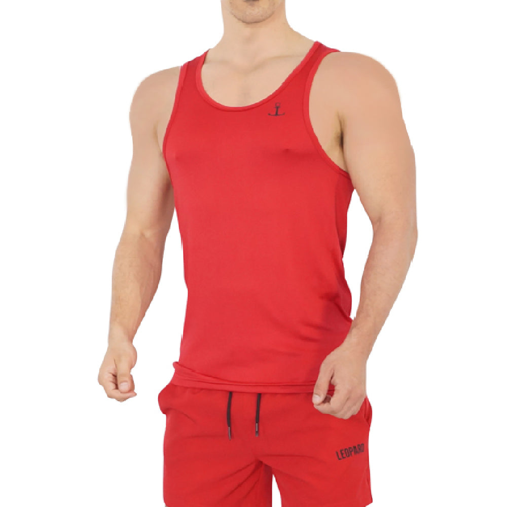 Light Running Tank Red