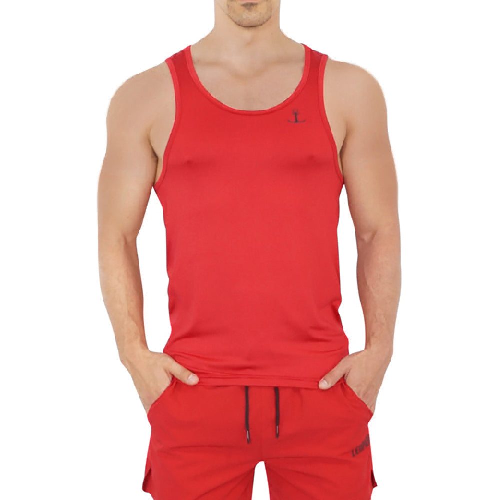 Light Running Tank Red