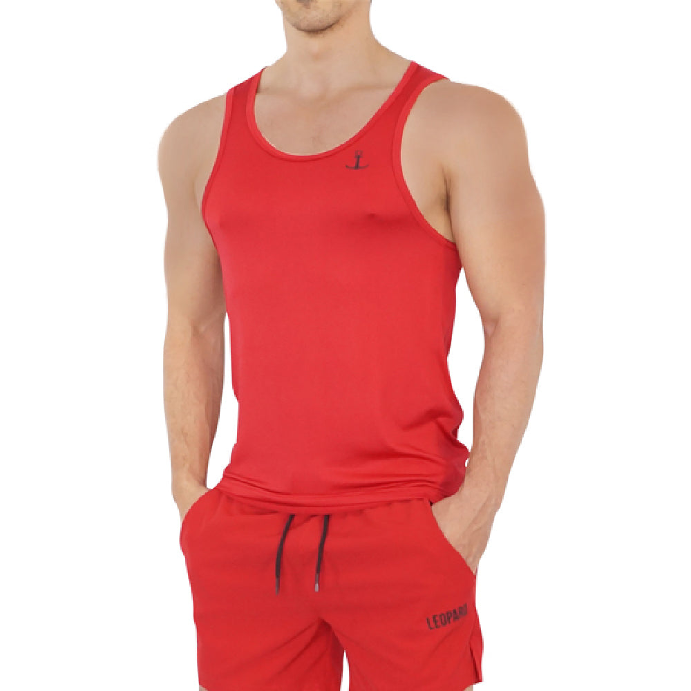 Light Running Tank Red