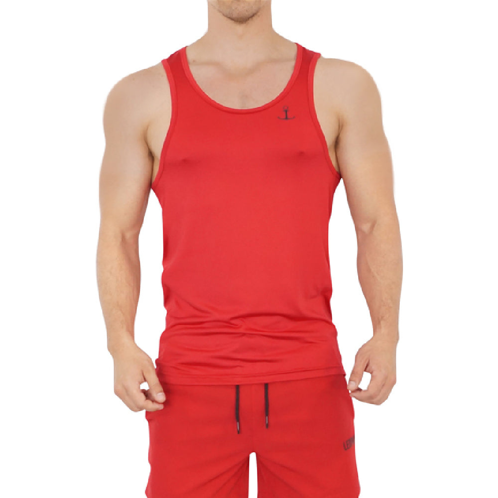 Light Running Tank Red