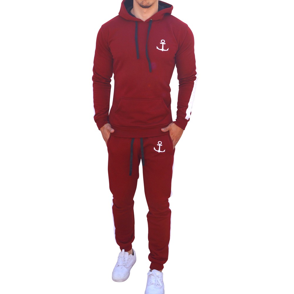 Pants Sweatshirt and Wine Pants White Stripe