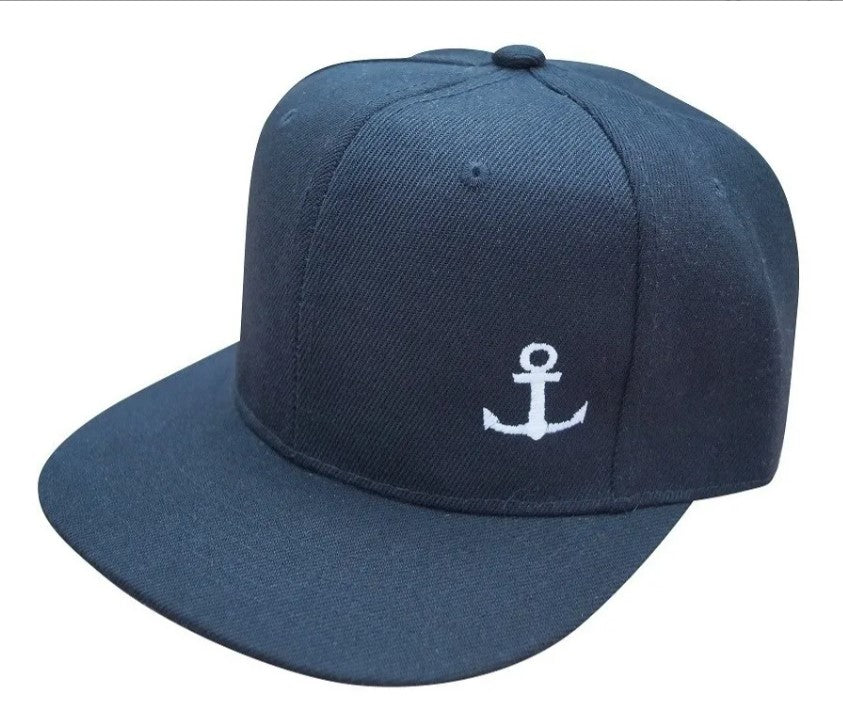 Black Cap With White Logo Boy