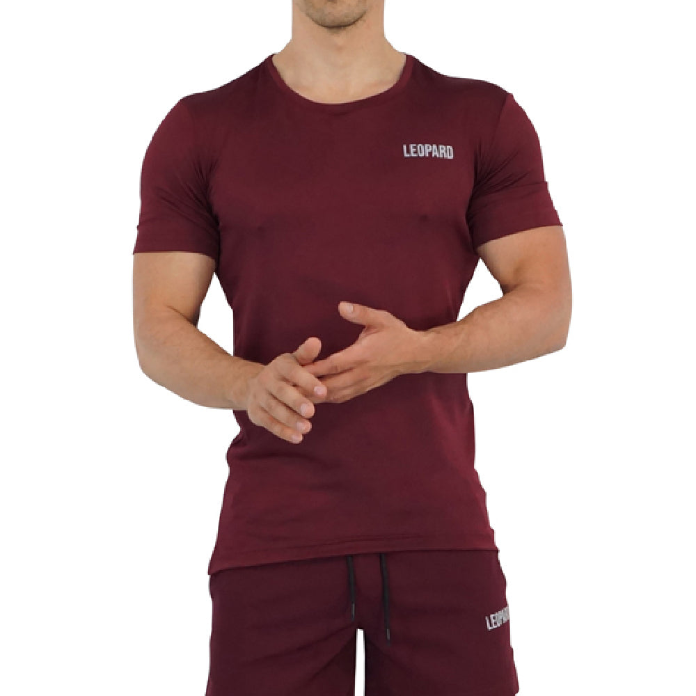 Training Top Running Burgundy