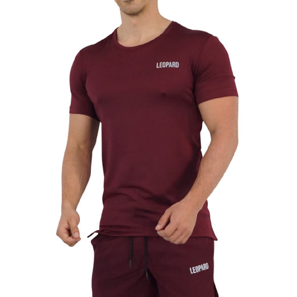 Training Top Running Burgundy