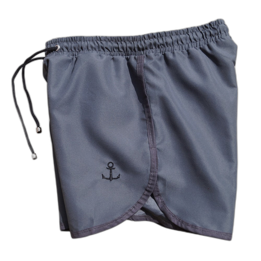 Traje De Baño Gris Oxford