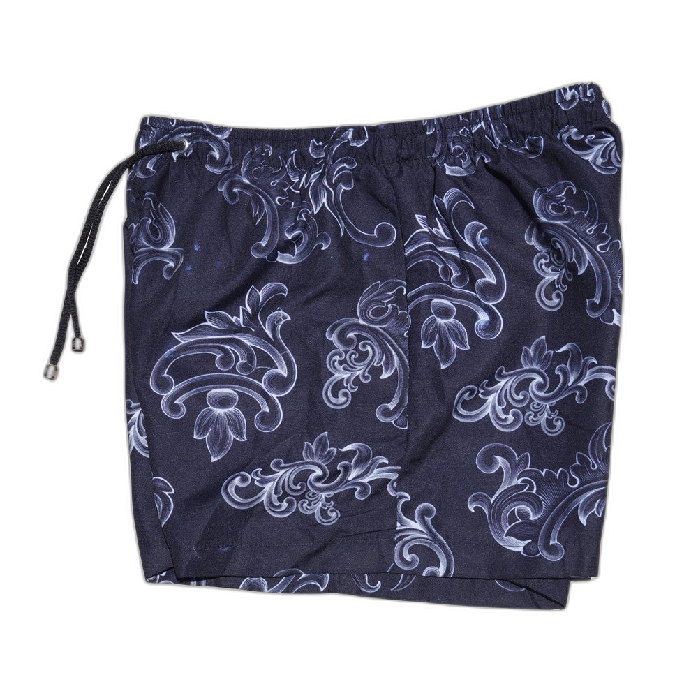 Traje De Baño Black & White Baroque