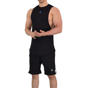 Legacy Sleeveless 3 Pack Black White Litmus - Black Gray Gray - Black Blue Blue