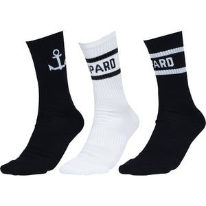 Black Sock White Anchor