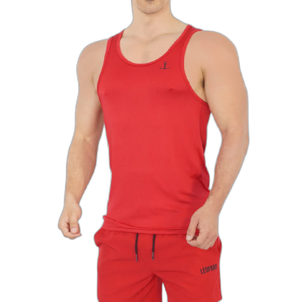 Light Running Tank Red