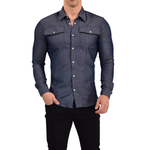 Camisa Luxury Denim Stretch