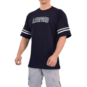 Oversized Varsity Navy T-shirt
