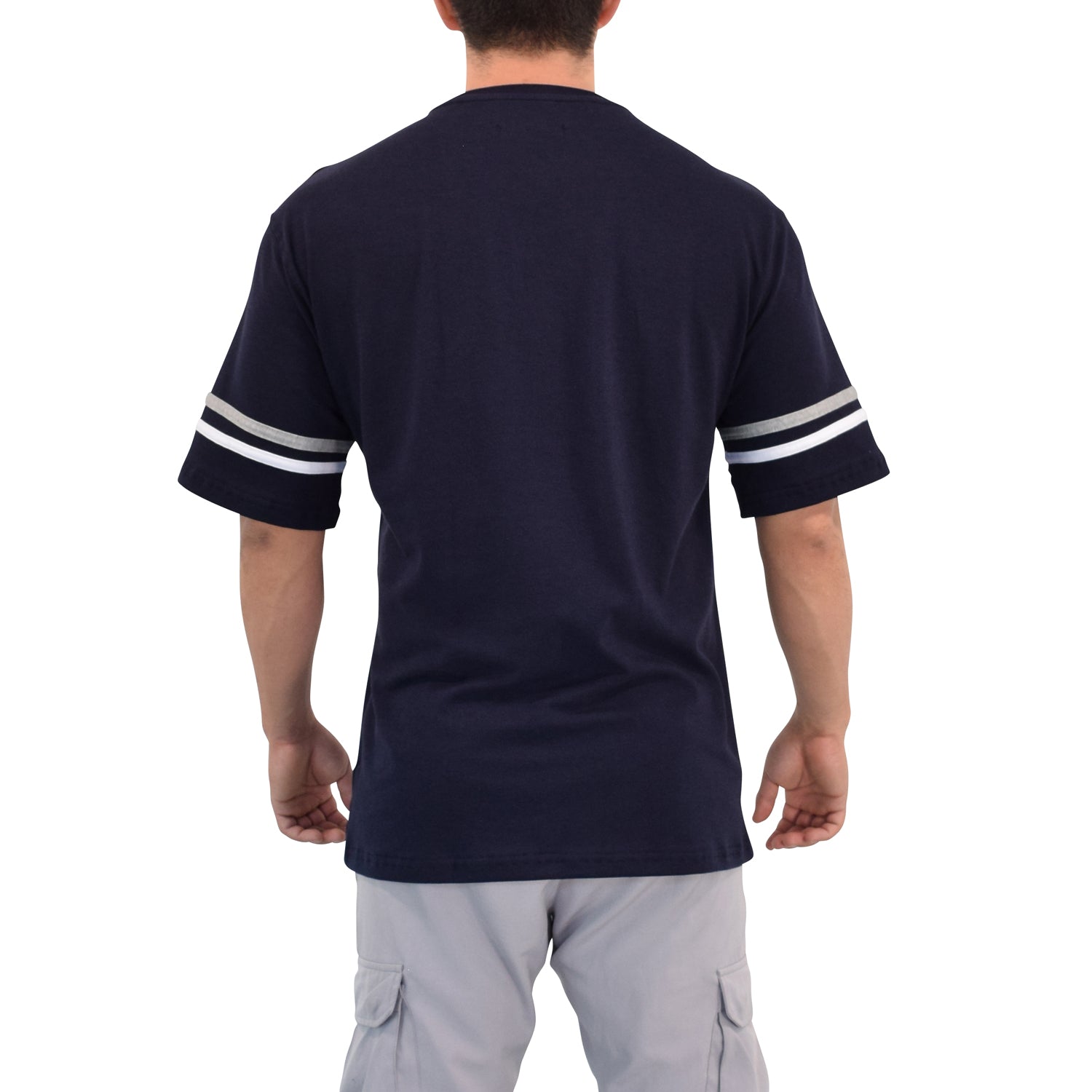 Oversized Varsity Navy T-shirt