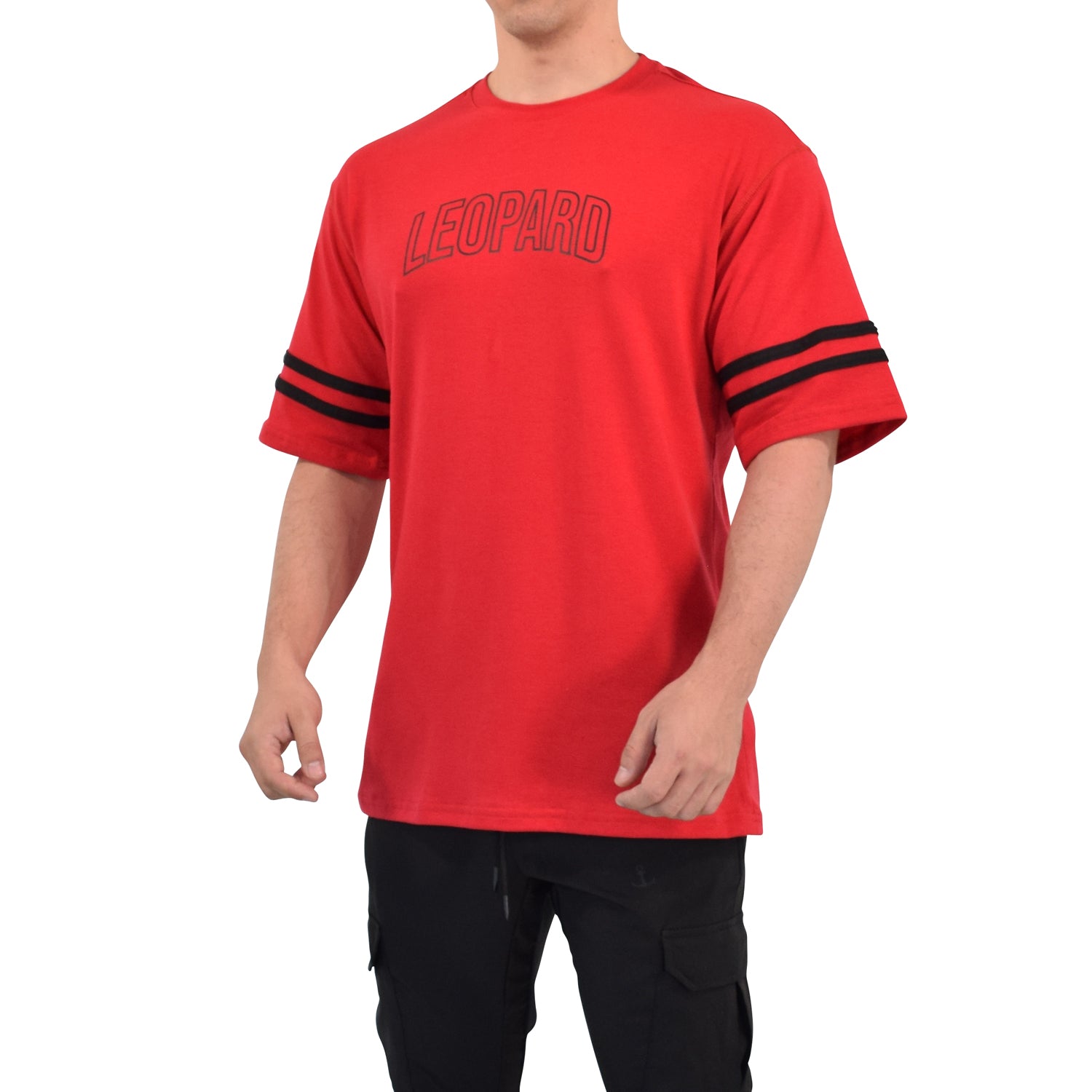 Oversized Varsity Red T-shirt