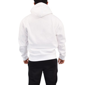 Chillout Oversized Fleece Hoodie White