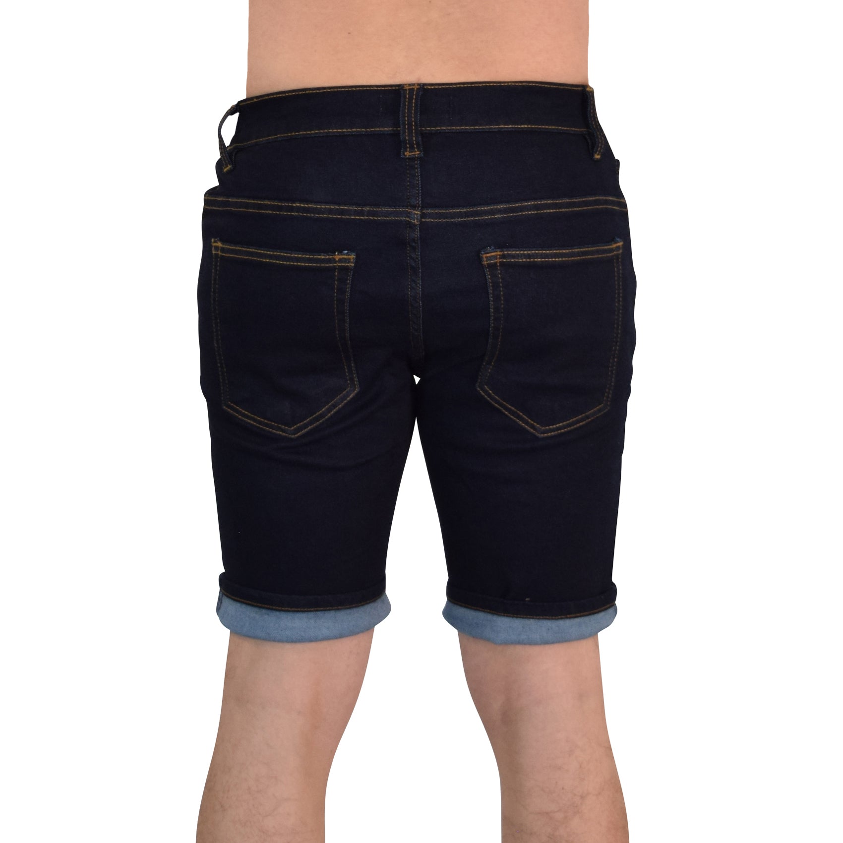 Denim Slim Short Indigo