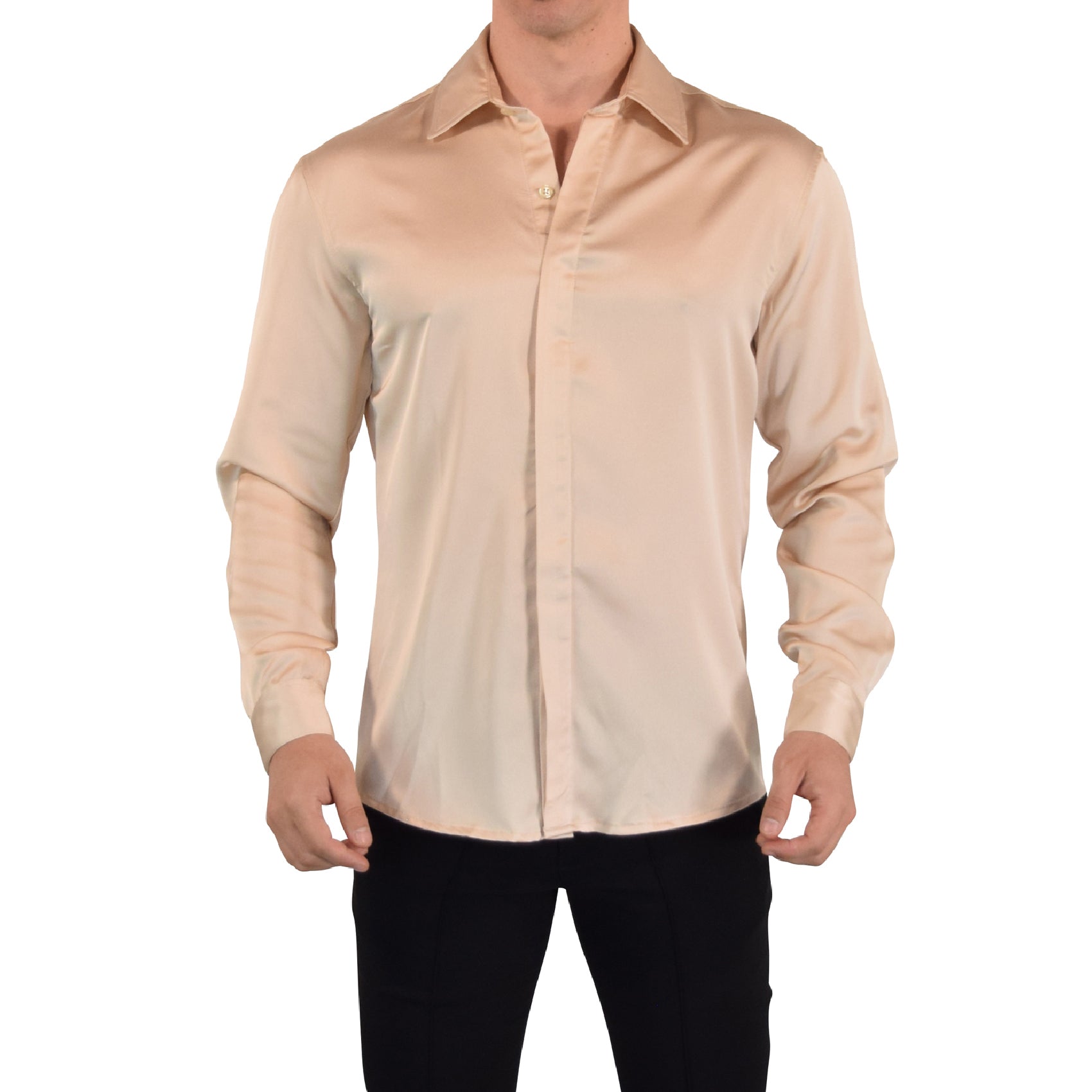 Camisa Vegas Sateen Sand