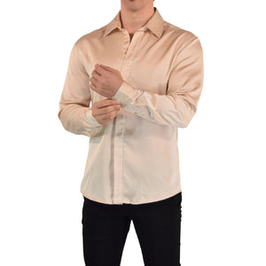 Camisa Vegas Sateen Sand