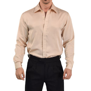 Camisa Vegas Sateen Sand