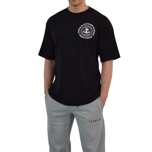 Playera Oversized Building Your Best Version Black