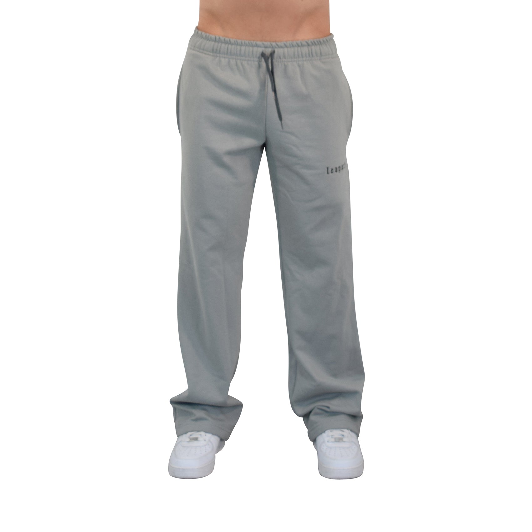 Straight Fit Jogger Building Your Best Version Gray