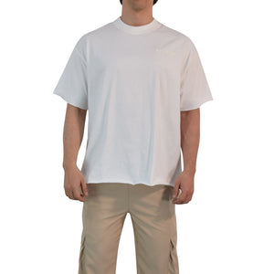 Heavy Cropped Tee Off White (Raw)