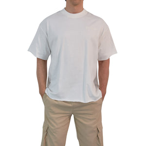 Heavy Cropped Tee Off White (Raw)