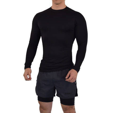 Speed Compression Long Sleeve T-Shirt Night Black