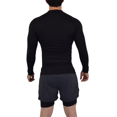 Speed Compression Long Sleeve T-Shirt Night Black
