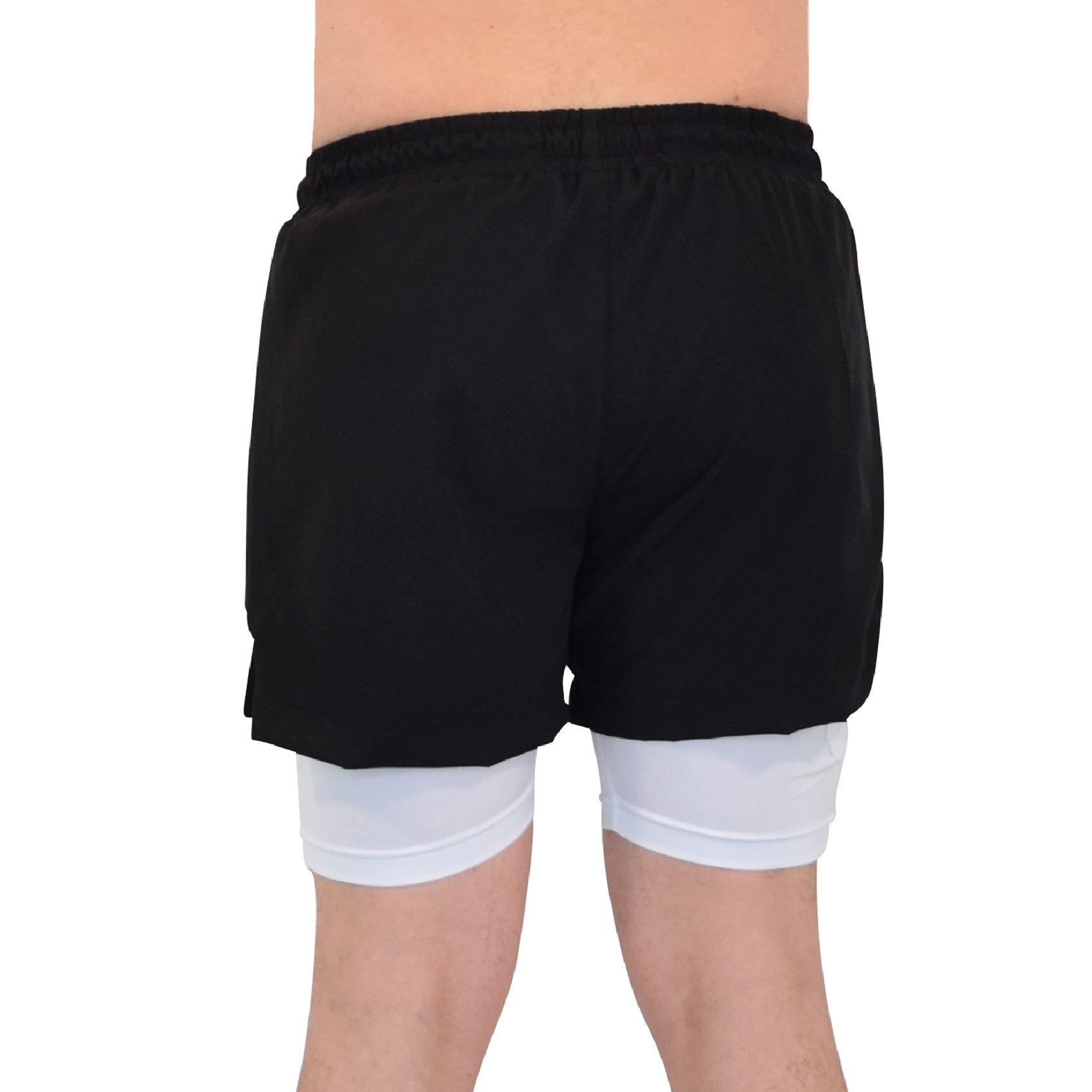 Speed Compression Short Night Black Logo White