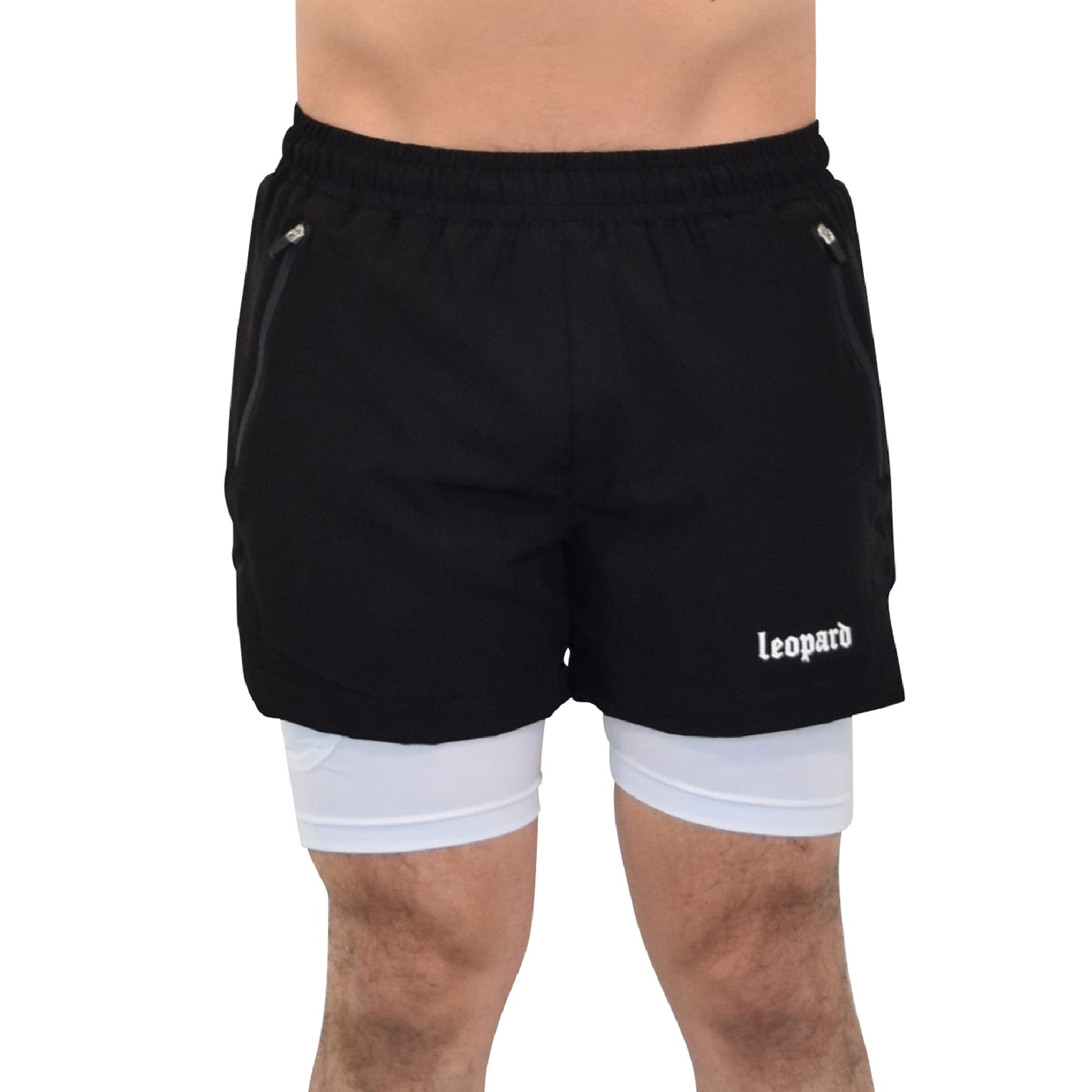 Speed Compression Short Night Black Logo White