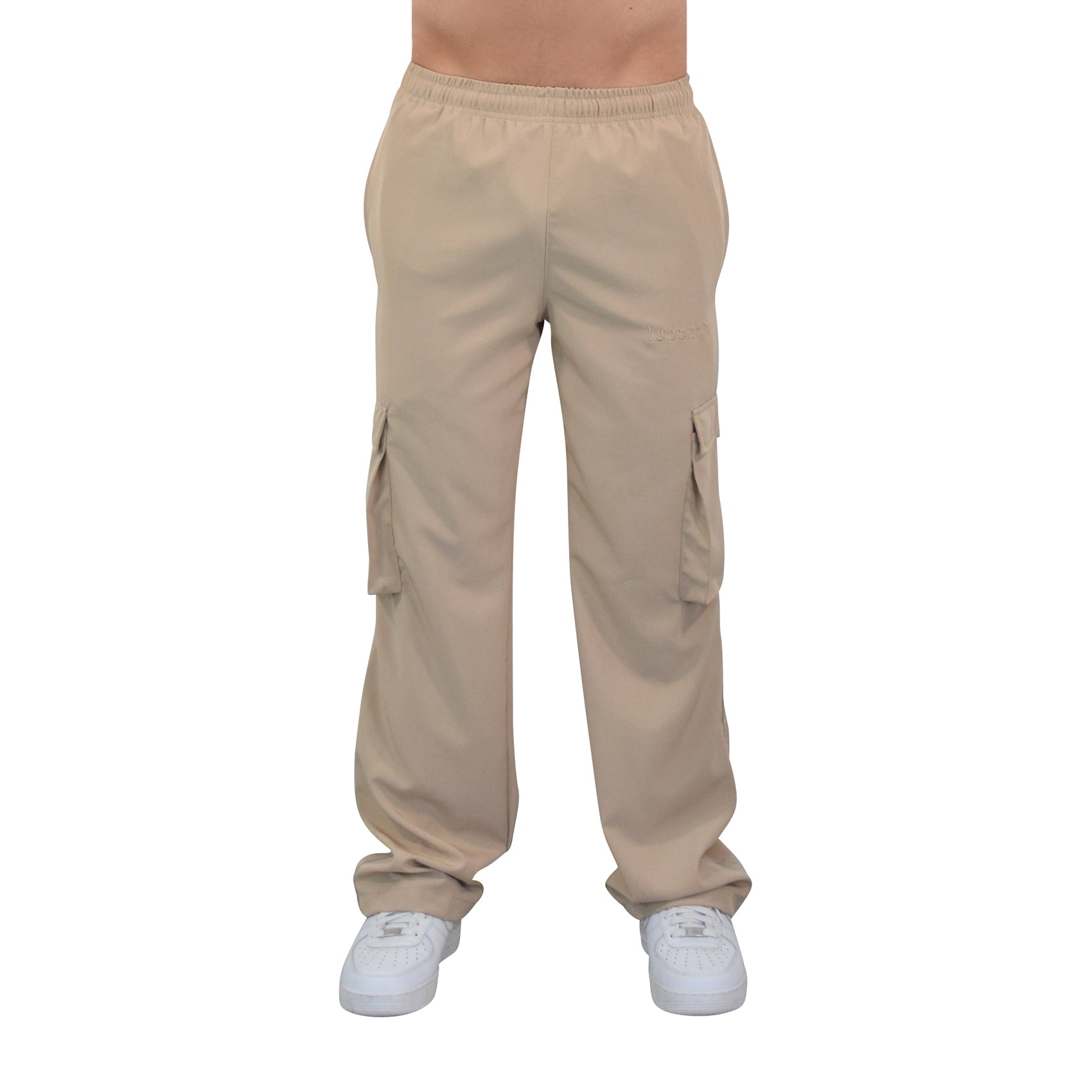 Parachute Cargo Track Pants Sand