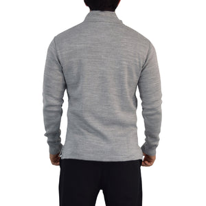 Roll Neck Sweater Light Gray