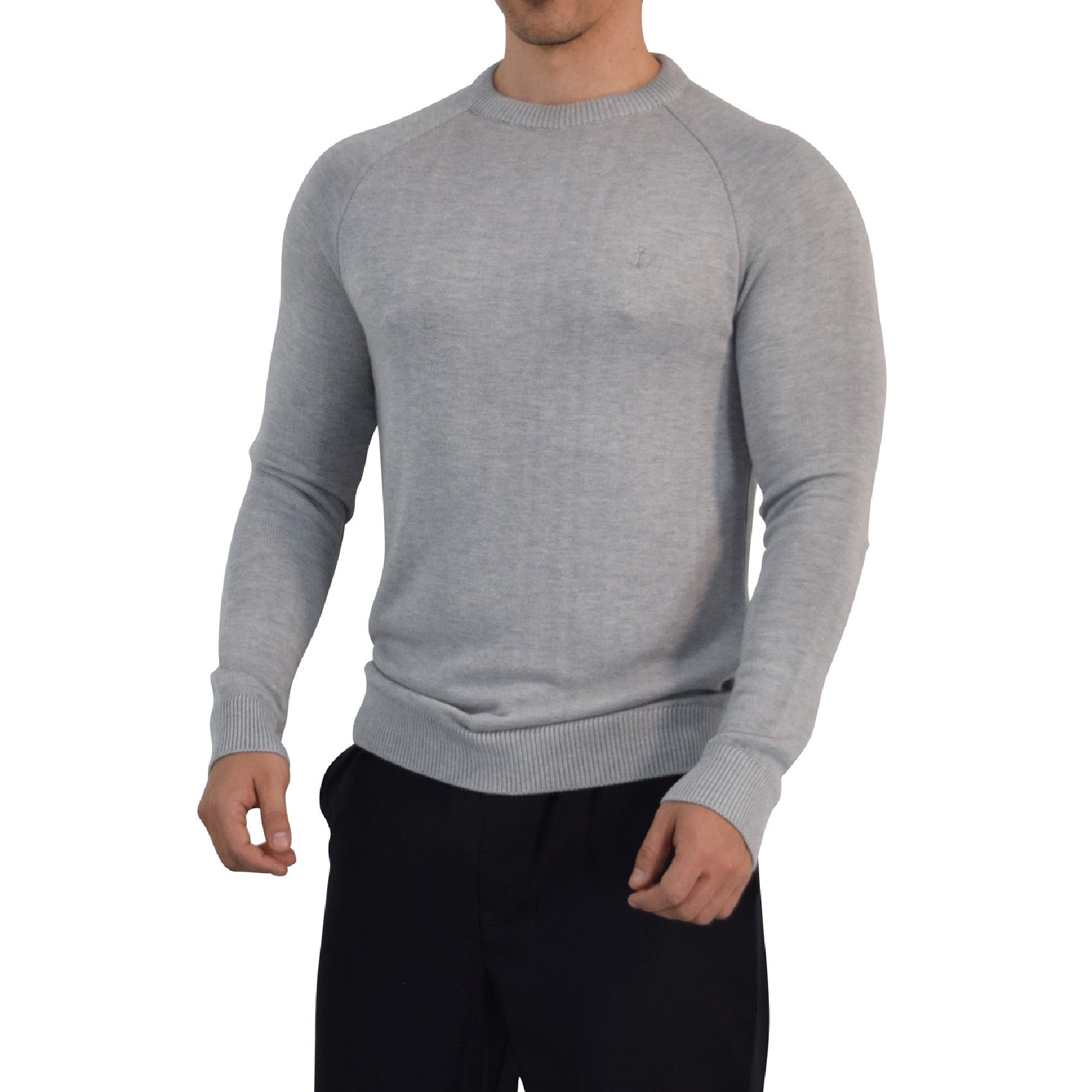 Bambu Ranglan Sweater Pearl Gray