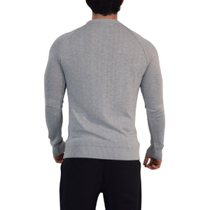 Bambu Ranglan Sweater Pearl Gray