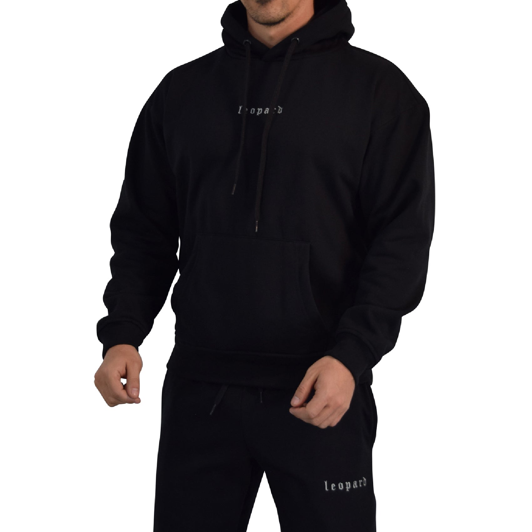 Training Hoodie Oversized Building Your Best Version Black