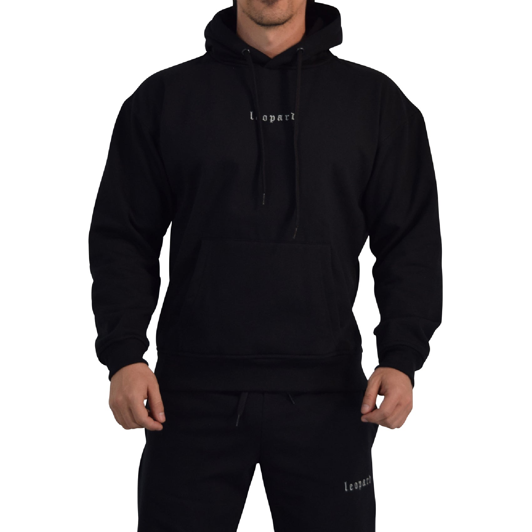 Training Hoodie Oversized Building Your Best Version Black