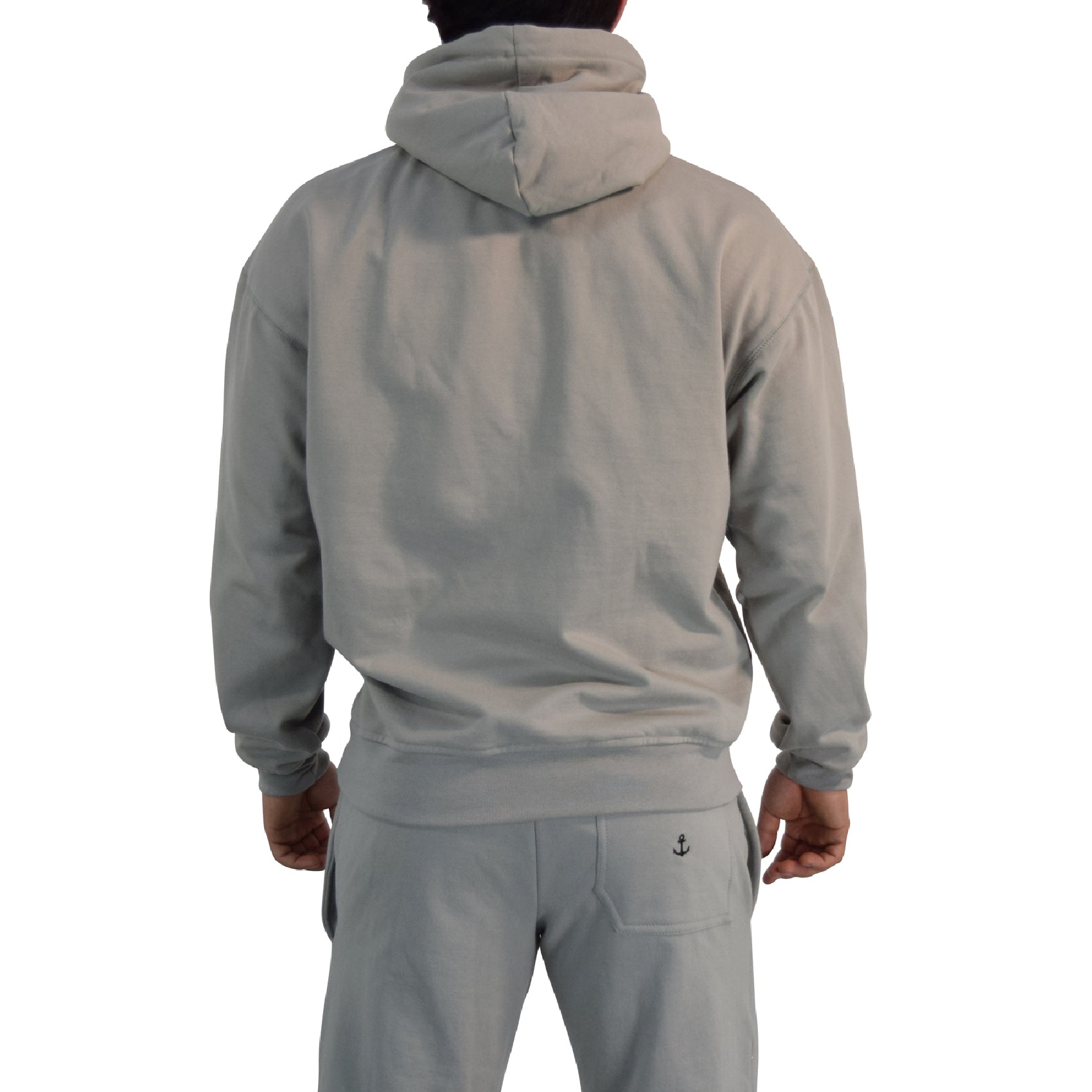 Training Hoodie Oversized Building Your Best Version Gray