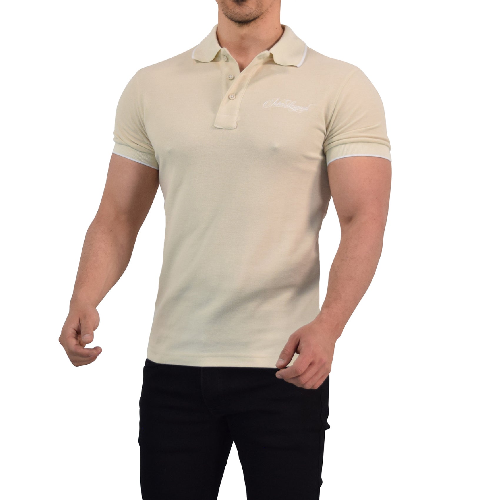 John Leopard - Polo Script Sand