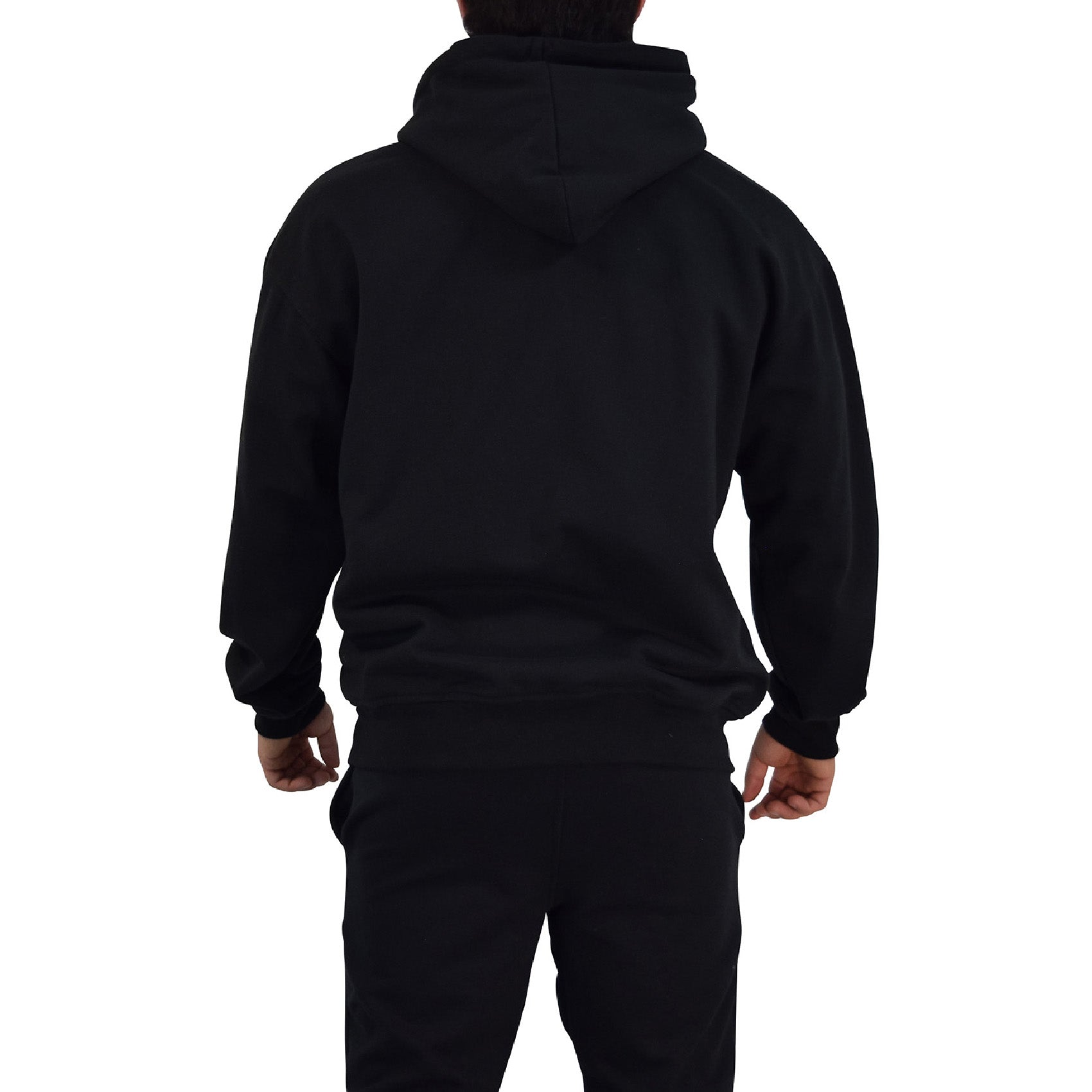 Chillout Hoodie Oversized Deep Black Power Logo