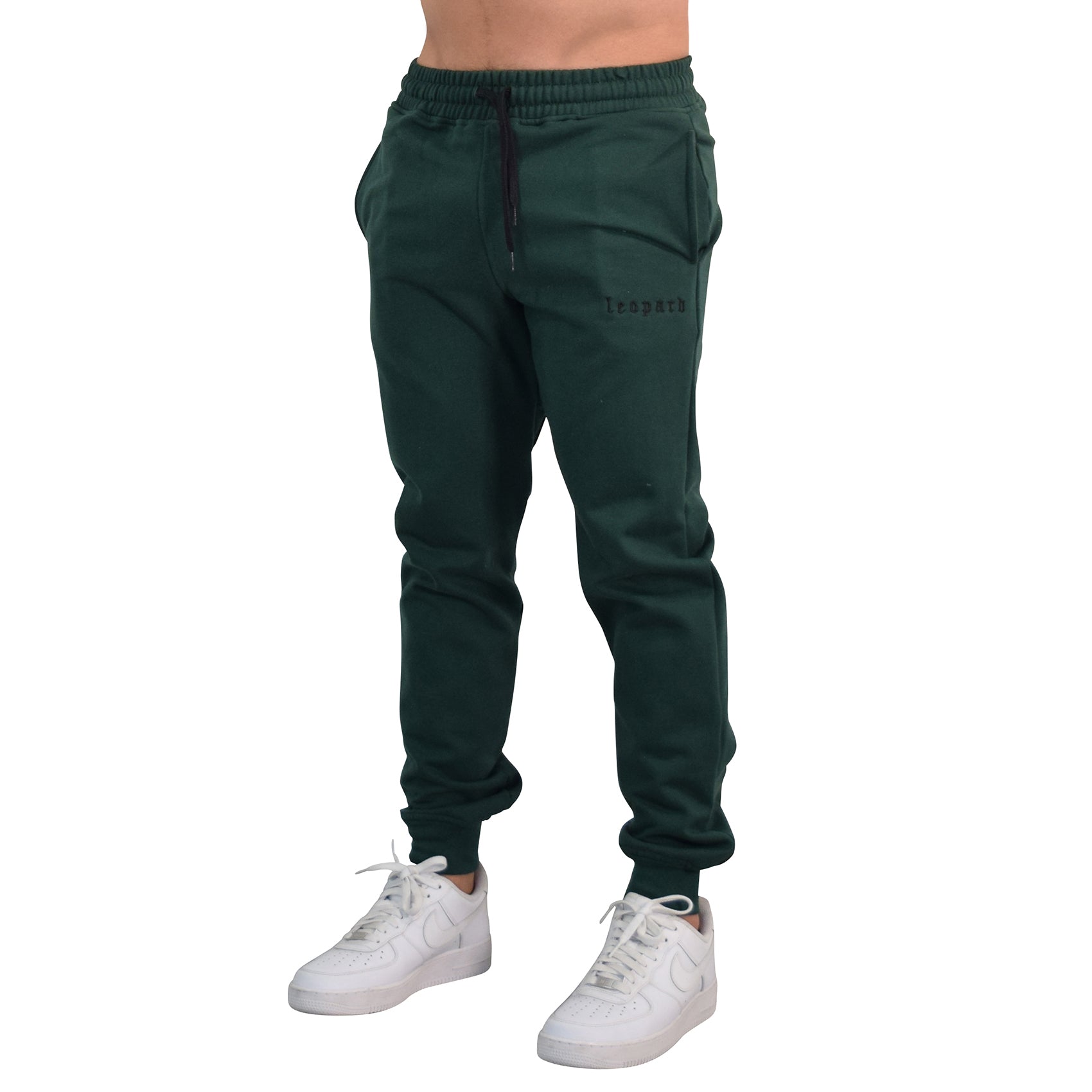 Chillout Jogger Dark Green Power Logo