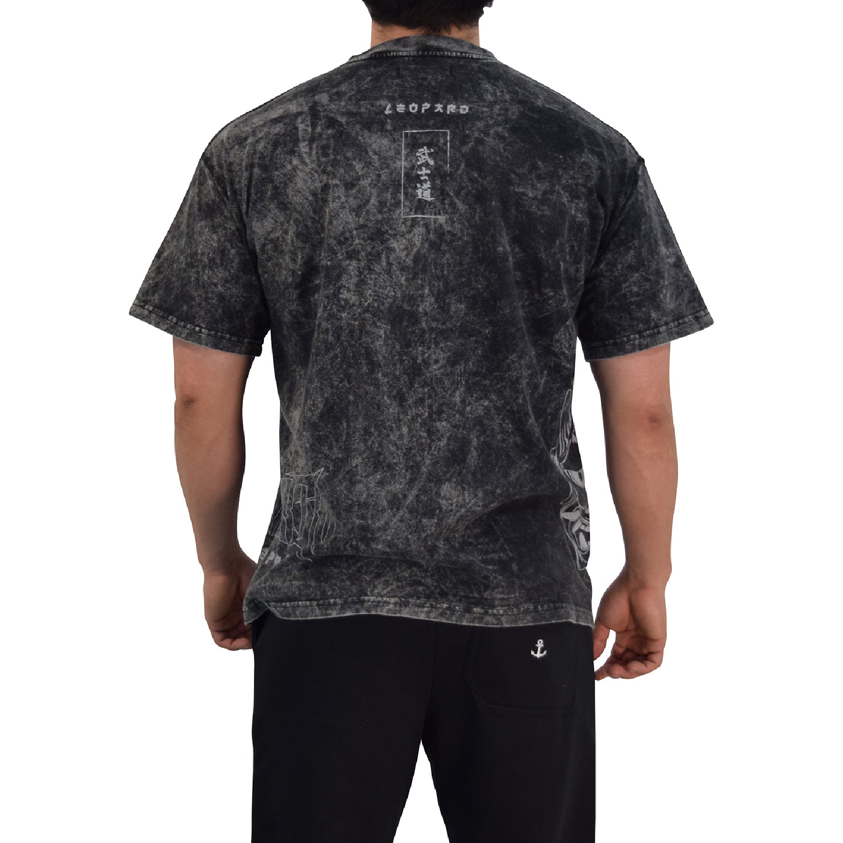 Playera Boxy Fit Bushido Men Yoroi Warrior Mask