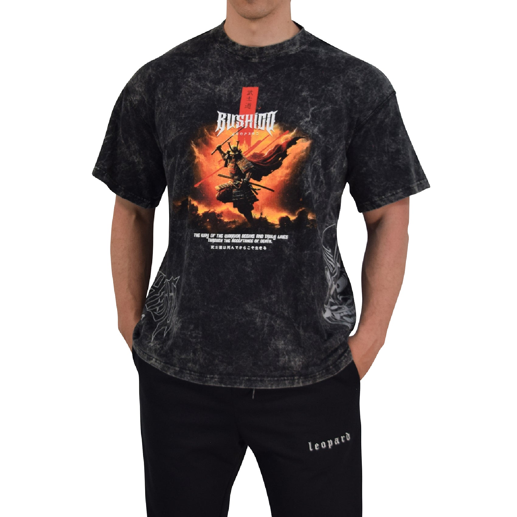 Playera Boxy Fit Bushido  Way Of The Warrior