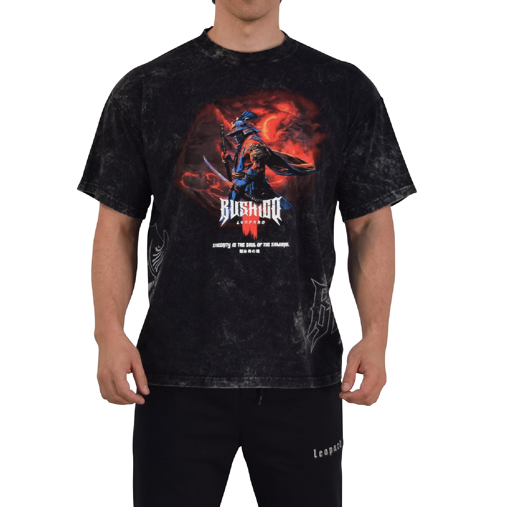Playera Boxy Fit Bushido Sincerity Is The Soul