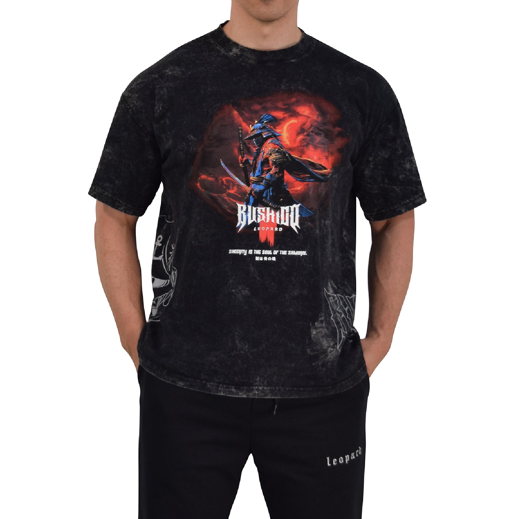 Playera Boxy Fit Bushido Sincerity Is The Soul