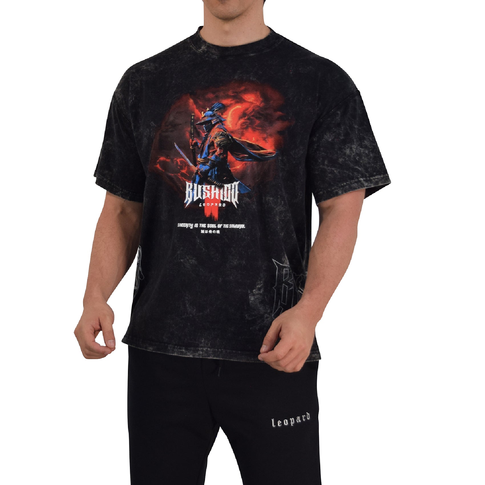 Playera Boxy Fit Bushido Sincerity Is The Soul