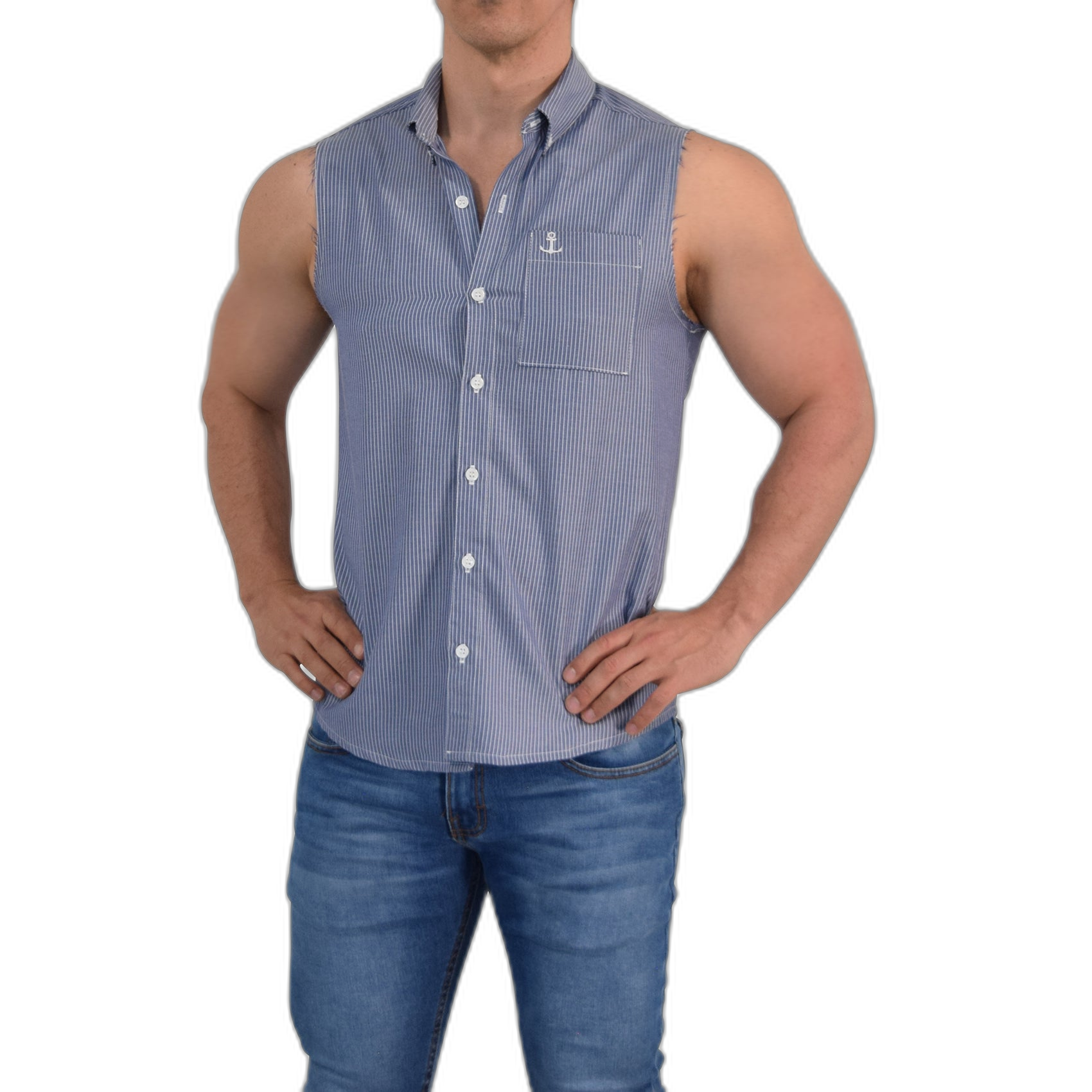 Camisa Barbell & Business Shirt Ctrl+C Blue