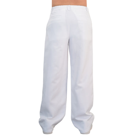 Nice Guy Trouser Ultra Relaxed Straight Fit White