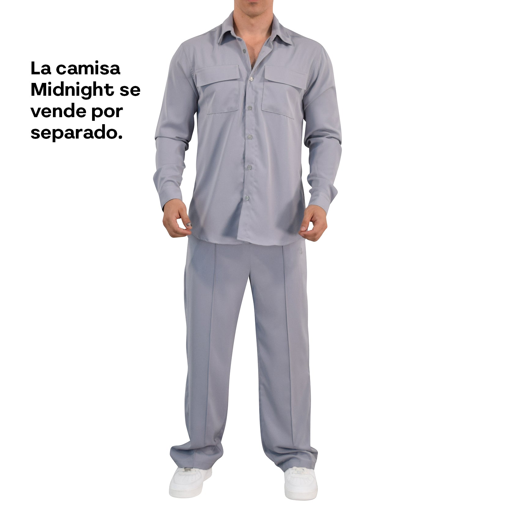 Midnight Flow Trouser Silver Mist