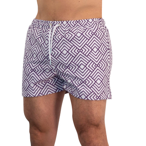 Traje De Baño Sirocco Delos White Violet